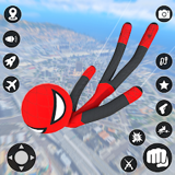 StickMan Rope Hero Spider Game 